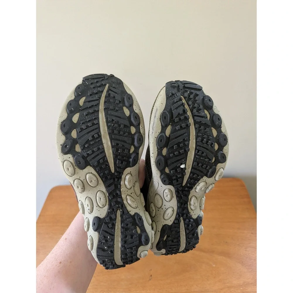 Merrell Jungle Moc Explorer Olive Green‎ Mesh Slip On Shoes J005592 Womens 6.5